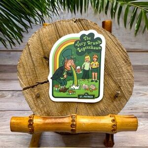 10 / $10 The Very Drunk Leprechaun Sticker - St. Patrick’s Day